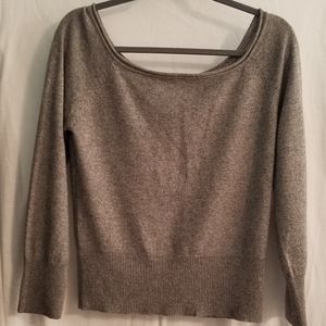 BCBG  MAXAZRIA  silk cashmere sweater